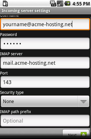 imap