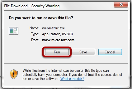 microsoft webmatrix mysql not installed