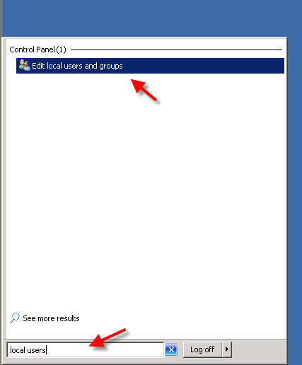 Local Users and Groups