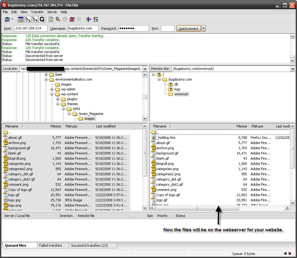 filezilla ftp slow folder travseral